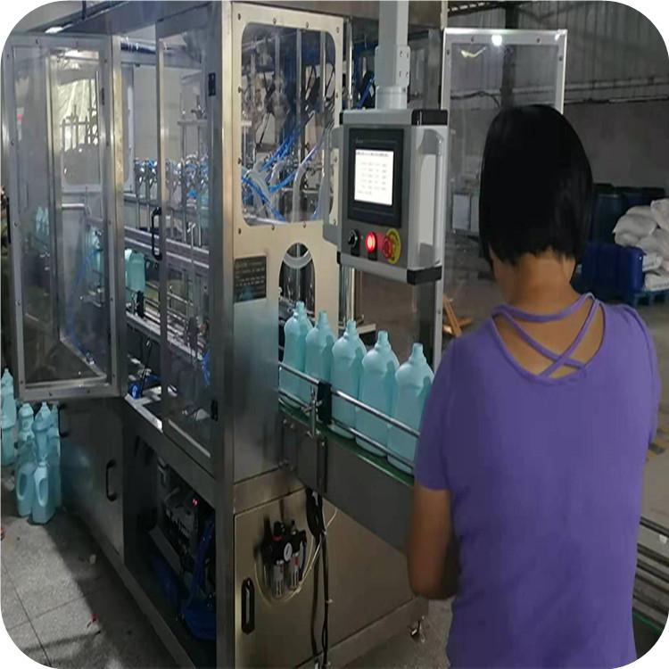 產值1噸/時洗潔精加工設備 5L桶裝洗衣液生產線