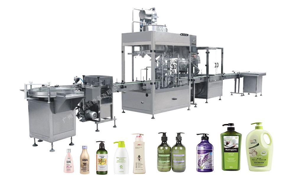 灌裝洗衣液生產線設備 洗手液生產全套設備