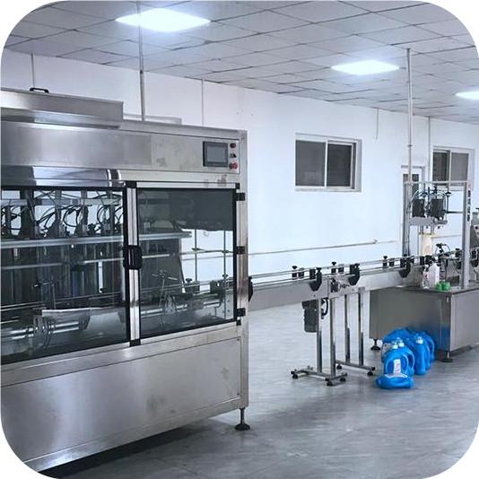 桶裝酒精消毒液灌裝生產線 小型日化加工設備