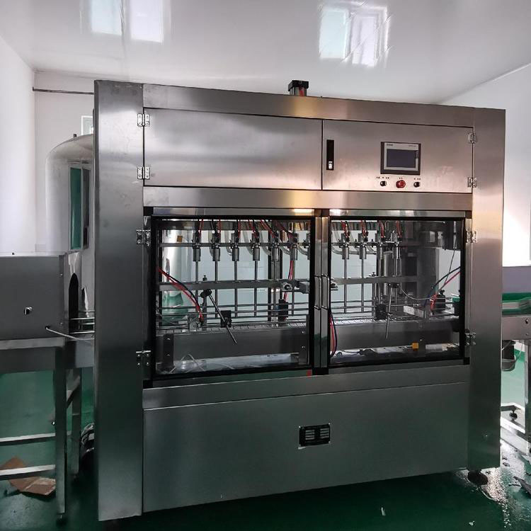 玻璃水20噸每天灌裝設備 全自動日化旋蓋貼標機