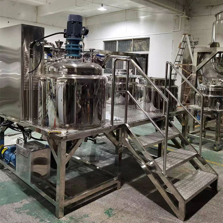 真空乳化罐廠家直銷 化妝品/洗滌劑乳化設備定制