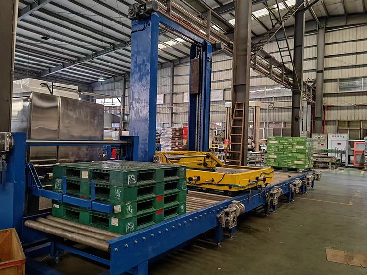 洗衣液紙箱龍門架碼垛機 大型日化生產線后段包裝設備